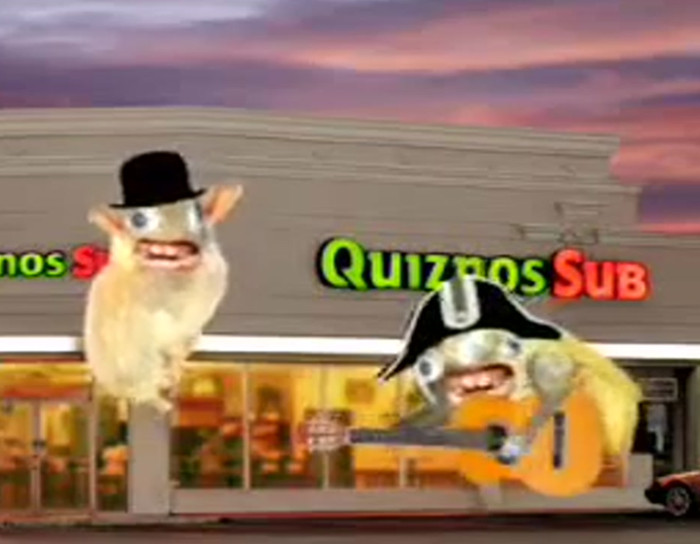 quiznos super bowl ad