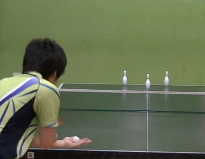 Impressive Ping Pong Trick Shots