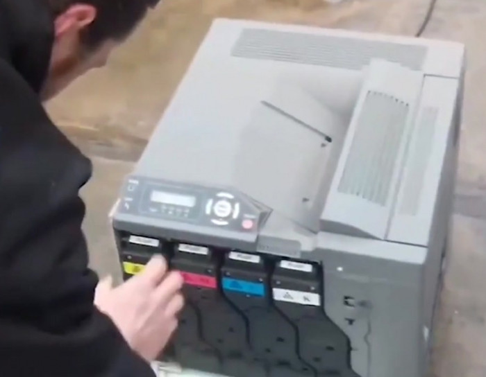 How to fix a printer.