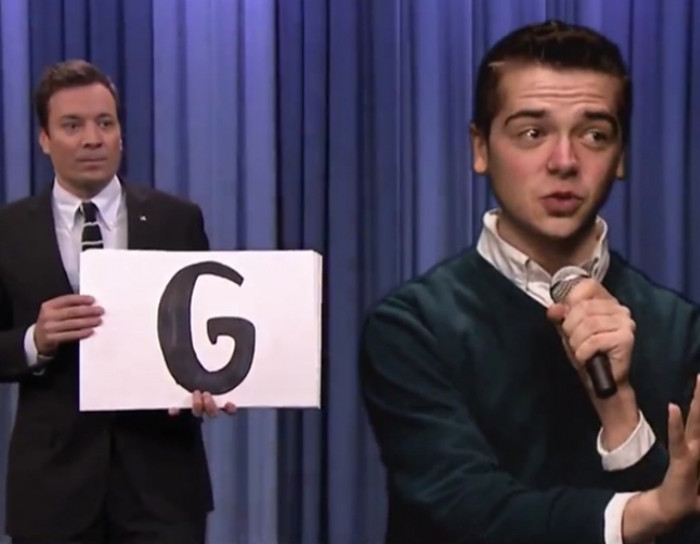 This student's "Tonight Show" internship application is so creative.