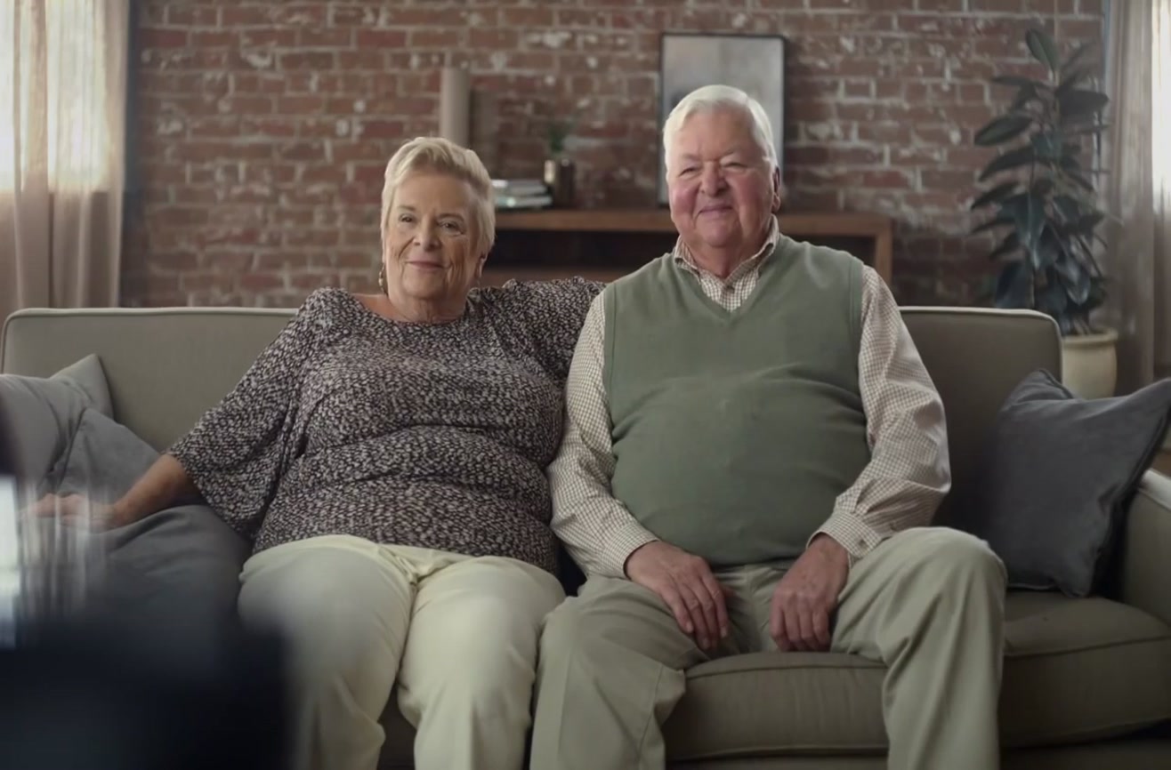 Happy couple explains the feelings behind 56 years of marriage.