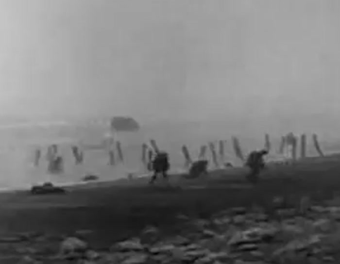 Almost all footage of the D-Day landings was destroyed... this short ...