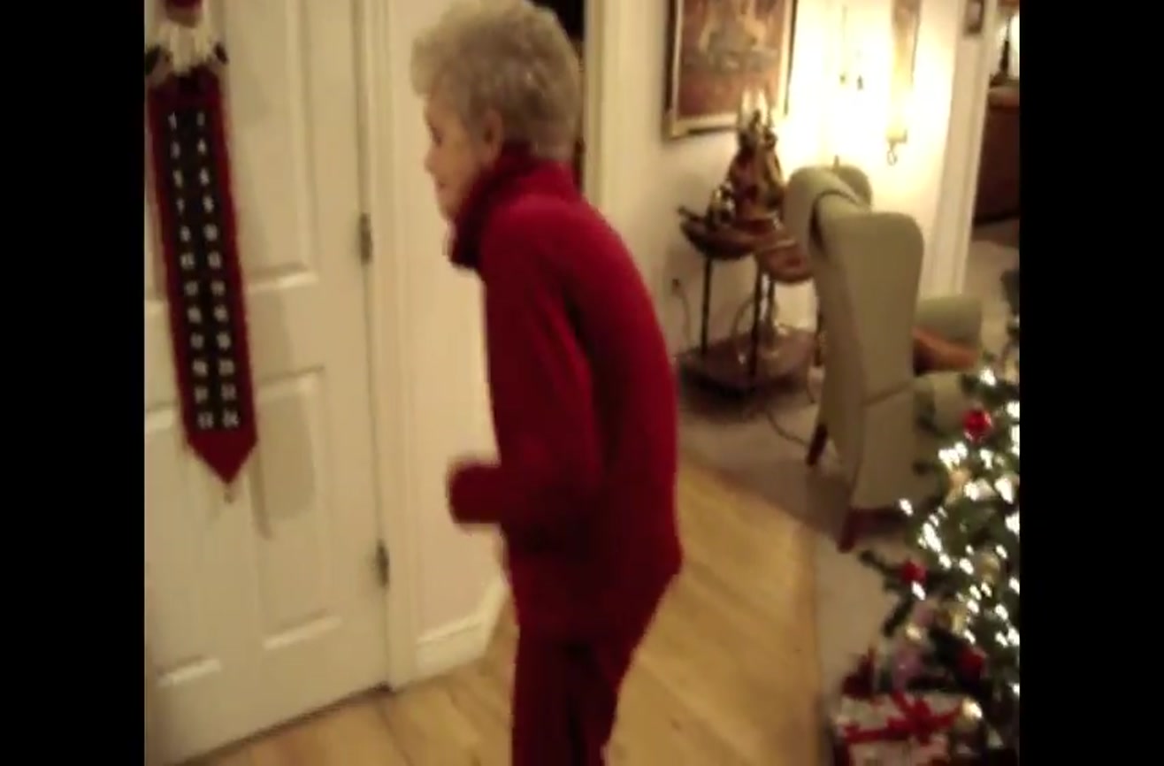 Grandma Dances To Party Rock Anthem