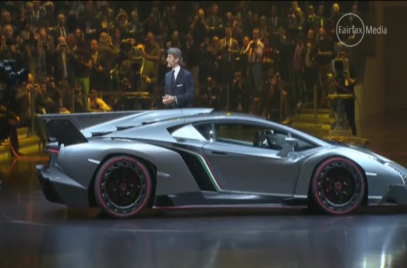 Lamborghini Veneno revealed.