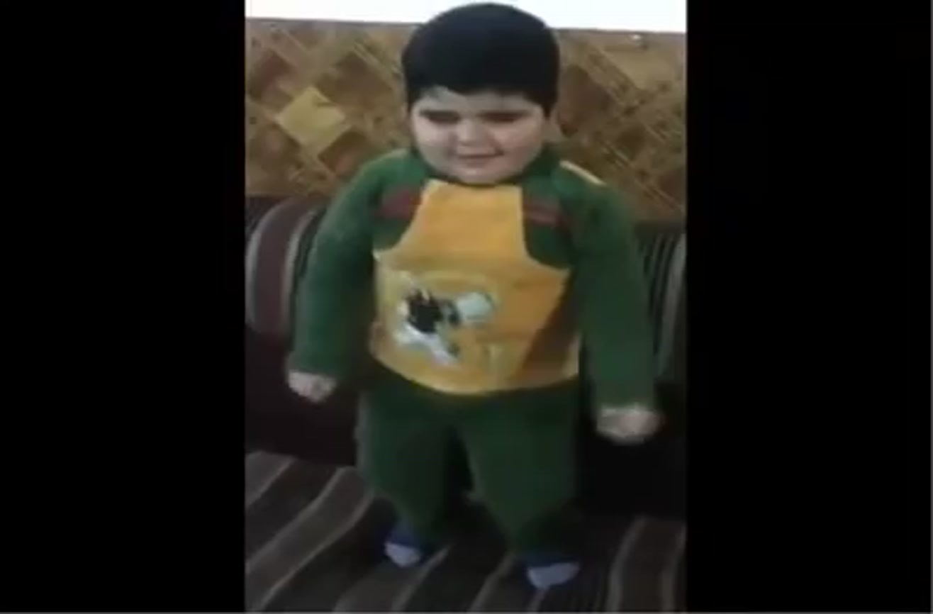 This chubby-cheeked toddler has dance moves that might surprise you.