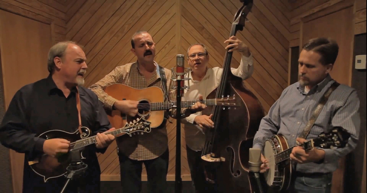 An amazing bluegrass cover of 