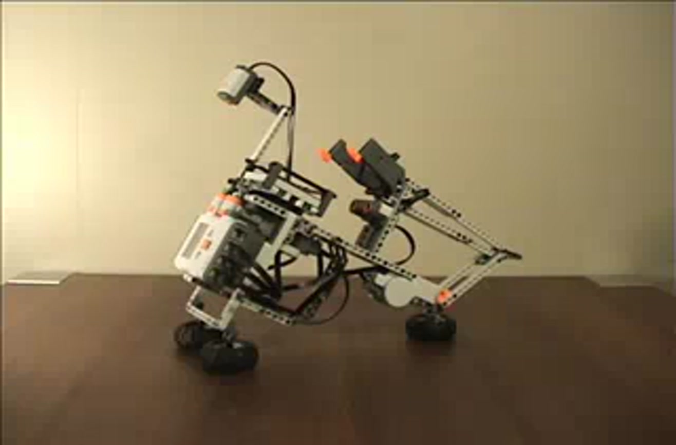 cube robot lego