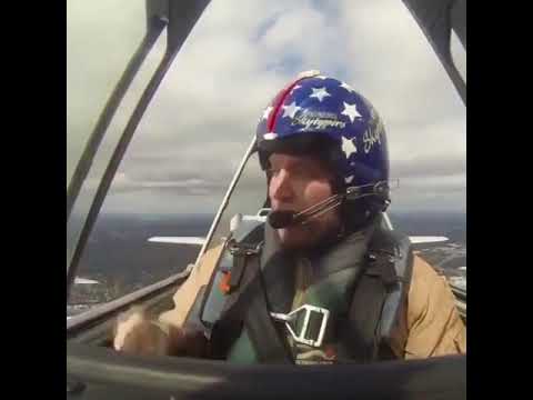 Co-pilot drops his camera mid-flight