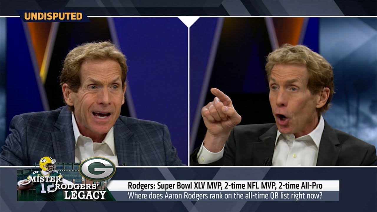 Skip Bayless Debating Himself.