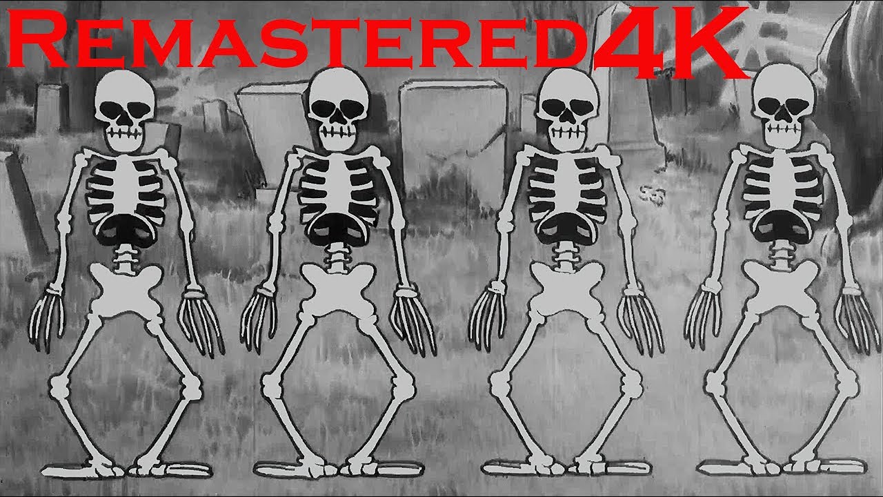 Disney&#039;s &quot;Skeleton Dance&quot; remastered