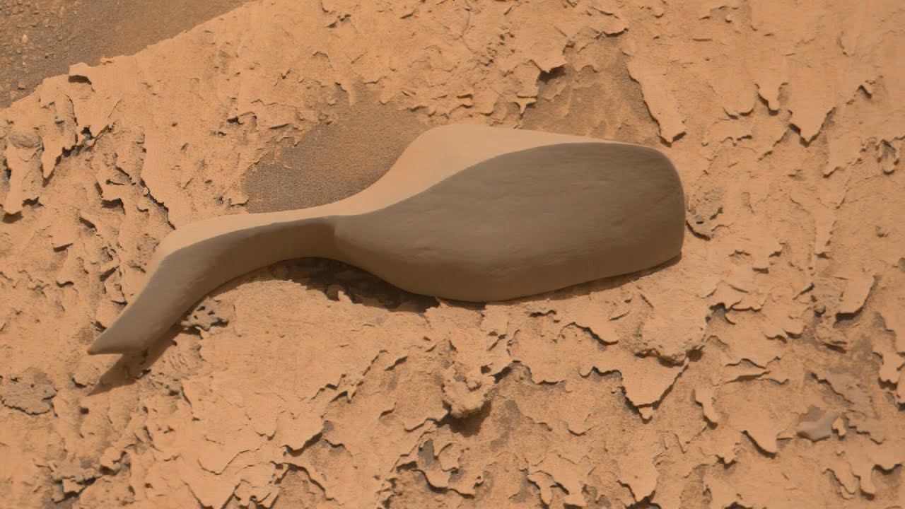 Nasas Curiosity Mars Rover Discovers Unusual Rock Formation