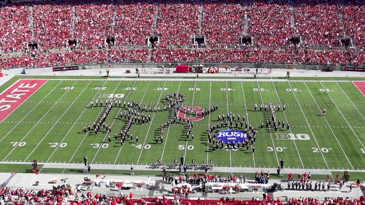 Spectacular Rush tribute halftime show.